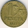 1 Peseta Spain 1937 KM# 755. Subida por Granotius